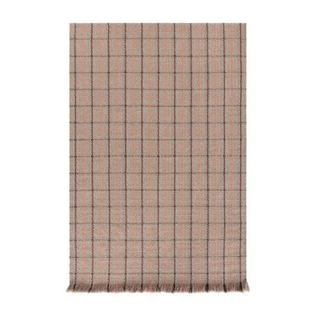 Garden Layers Rug Tartan Terracotta