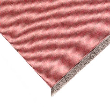 Garden Layers Rug Diagonal Almond Red
