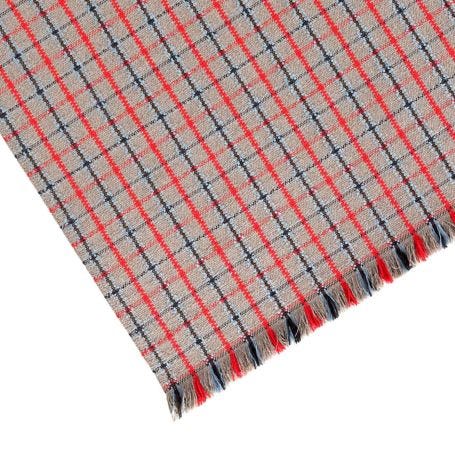 Garden Layers Rug Tartan Blue