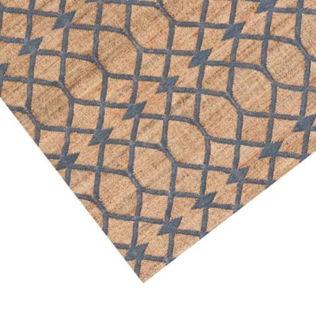 Rodas Kilim Rug Blue