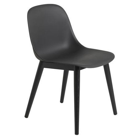 Fiber Side Chair Wood Base