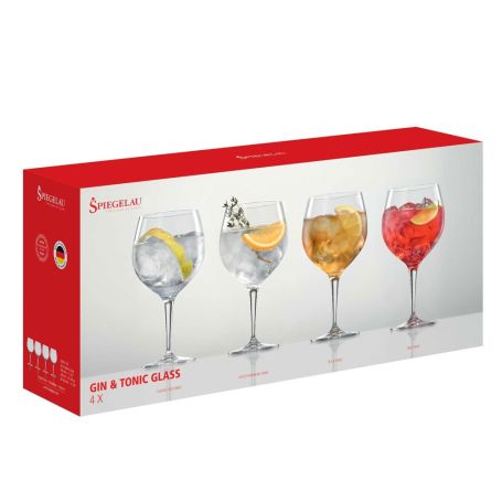 Authentis Gin & Tonic Glasses Set of 4