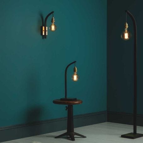 Wheal Noctis Table Lamp Black