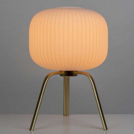 Opal Lantern Table Lamp