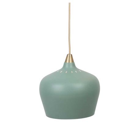 Cohen Pendant Brass Tip Moss Medium