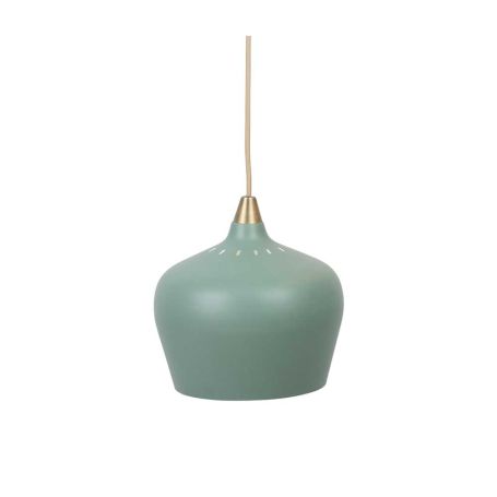 Cohen Pendant Brass Tip Moss Small