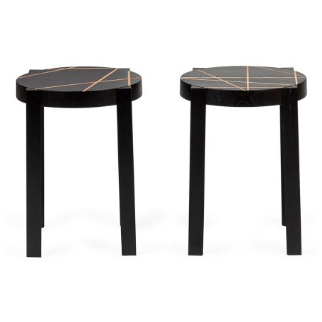 Cats Set of 2 Stools