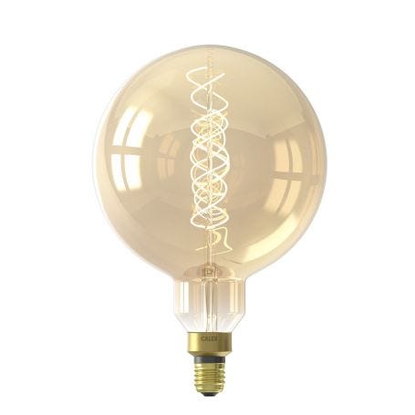 Globe Spiral Filament Gold Mega Bulb 4W E27 LED