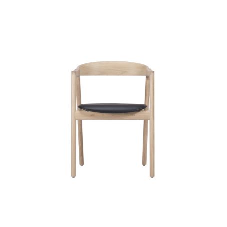 Muna Chair Dakar Leather Black