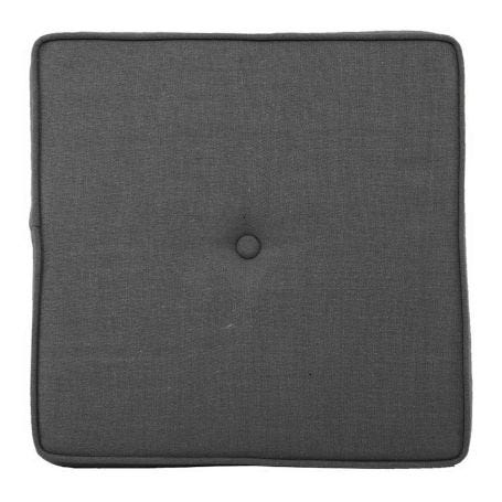 Brunel Stool Cushion Smoke Grey Fabric