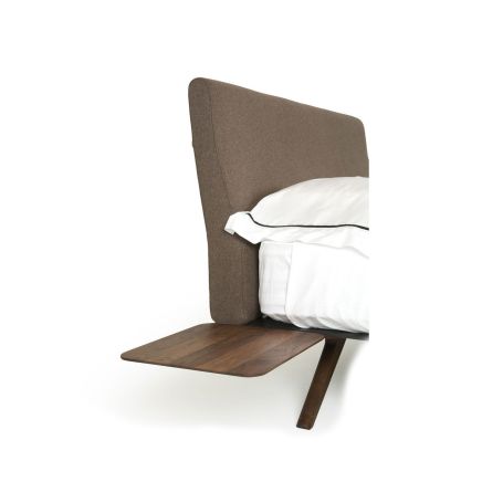 Hepburn Bedside Table Walnut