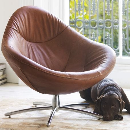 Hidde Swivel Armchair