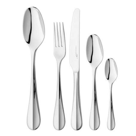 Baguette Cutlery 42 Piece Set Stainless Steel