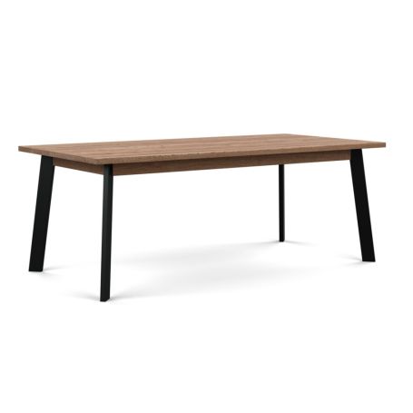 Nova Extending Dining Table Smoked Oiled Oak L200 + 50cm x2