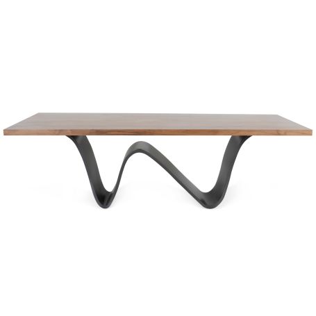 Bree E Onda Table 8-10 Seater Walnut 