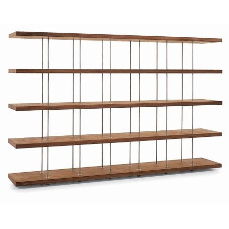 Piano Bookshelf Walnut