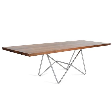 Piano Dining Table Walnut