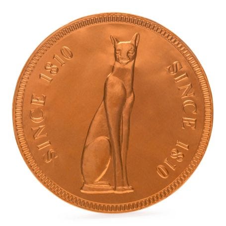 Heal's Chocolate Coin