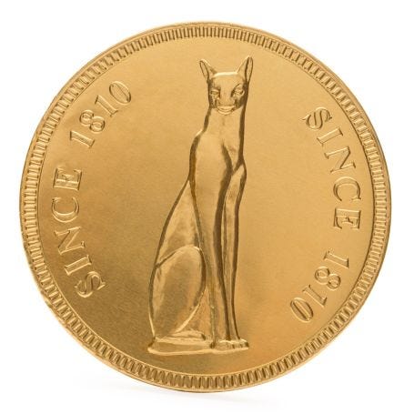 Heals Chocolate Coin Gold