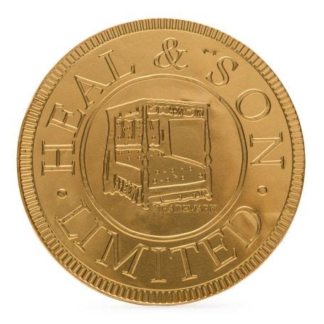 Heals Chocolate Coin Gold