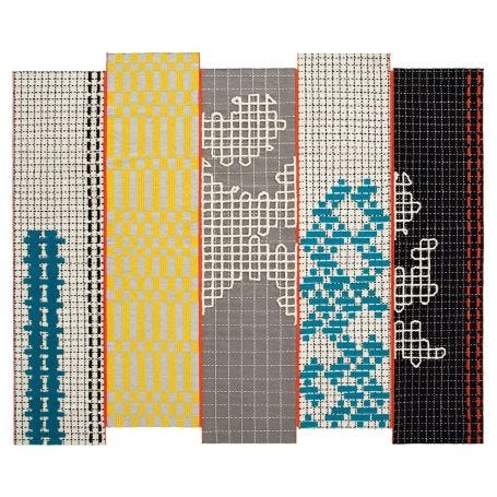 Bandas Rug Turquoise