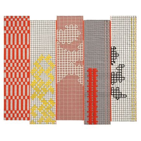 Bandas Rug Orange