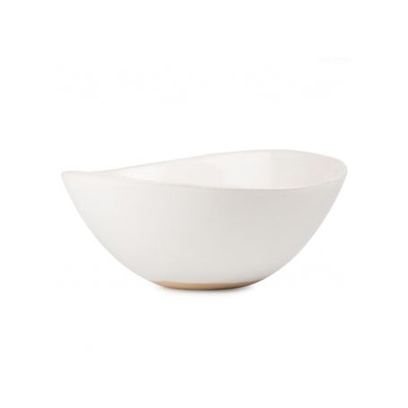 White Glaze Medium Bowl