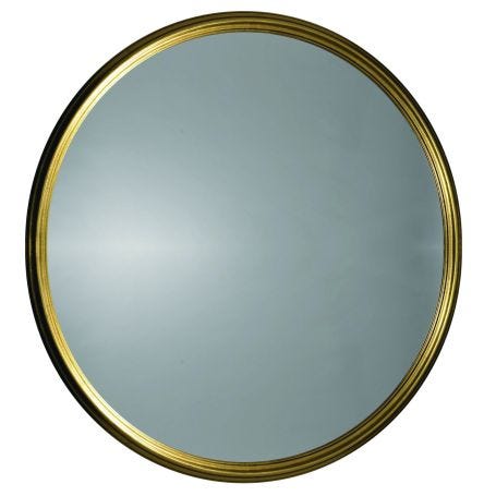 Classic Round Mirror Large Gold