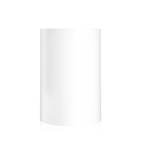 Ufficio Opaline White Waste Bin