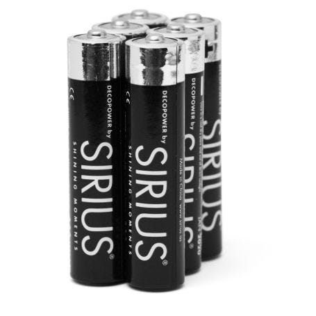 AAA Battery Set of 6