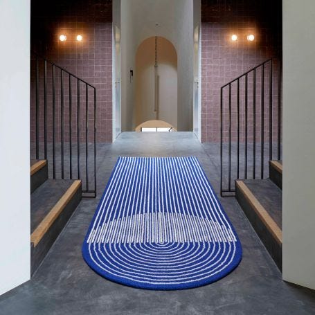 Ply Blue Runner 104 x 300cm