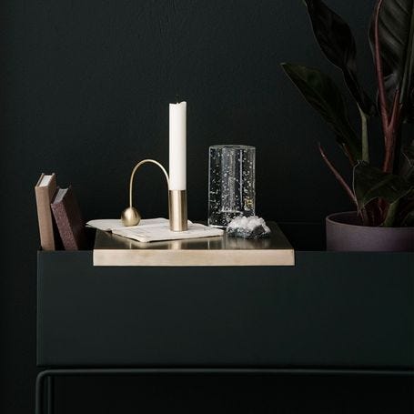 Balance Candle Holder Brass