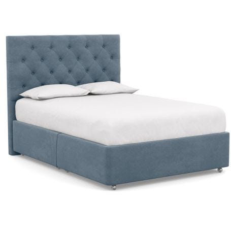 Balmoral Headboard King Capelo Linen-Cotton Mineral