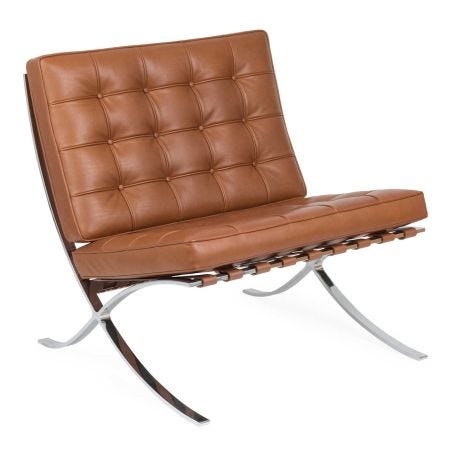 Barcelona Relax Chair Venezia Cognac Leather