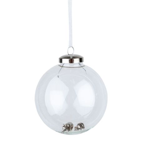 Animal Decoration Hippo Double Large 10cm