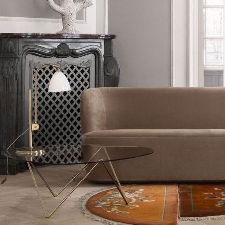 Bestlite BL1 Table Lamp Brass Base