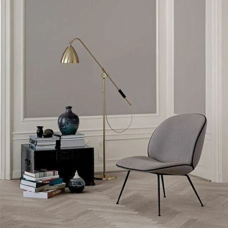 Bestlite BL4 Floor Lamp Brass Base