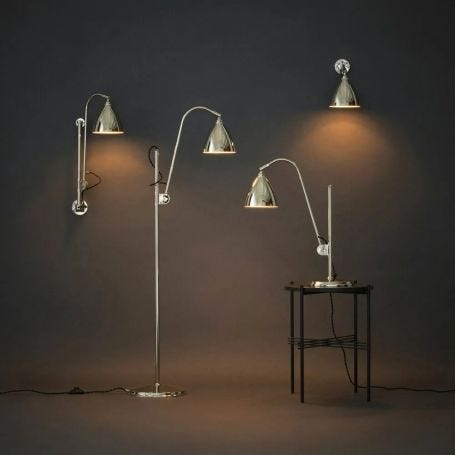 Bestlite BL5 Wall Light Brass Base