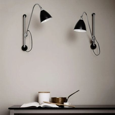 Bestlite BL5 Wall Light Chrome Base