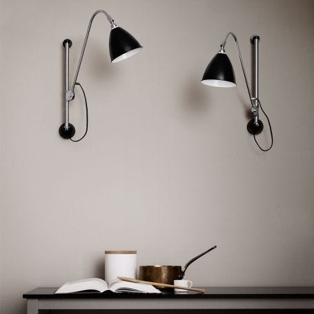 Bestlite BL5 Wall Light Chrome Base