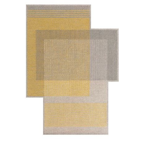 Canevas Geo Rug Grey