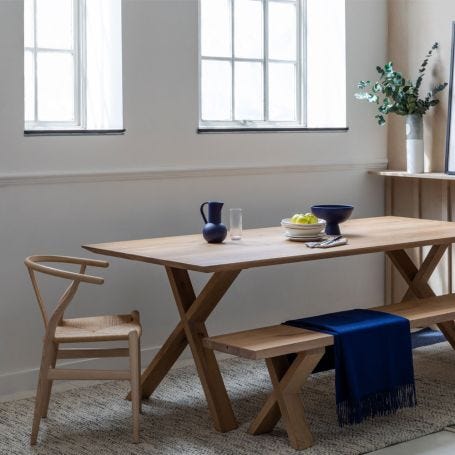 CH24 Wishbone Chair in Oak Finishes