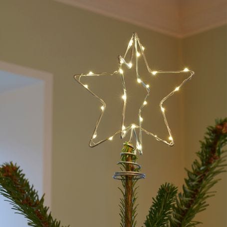 Christmas Tree Topper Star 25cm
