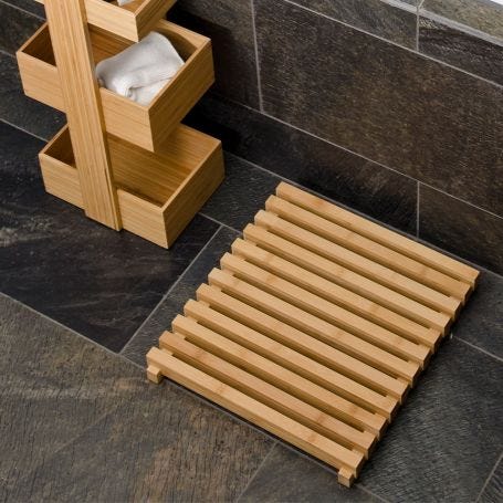 Arena Bamboo Shower Mat 