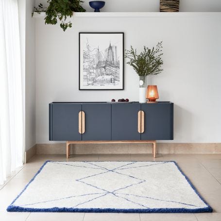 Demantur Rug Blue