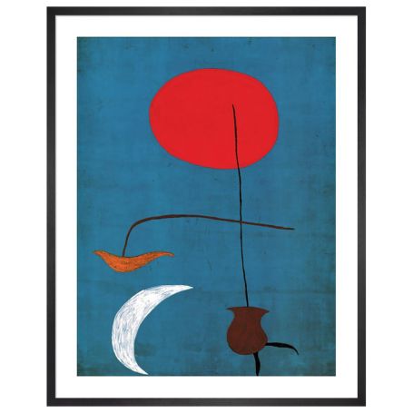 Design for a Tapestry by Joan Miro Framed Print