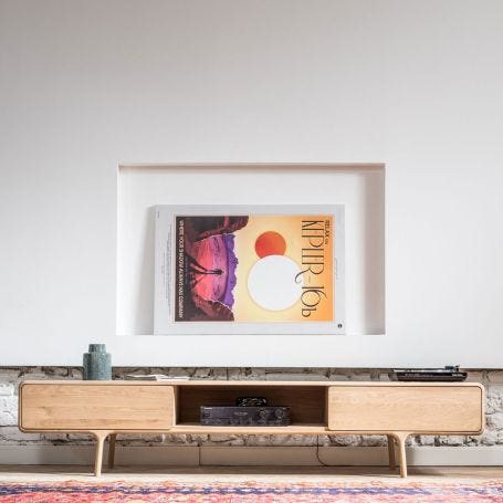 Fawn AV Unit Oak