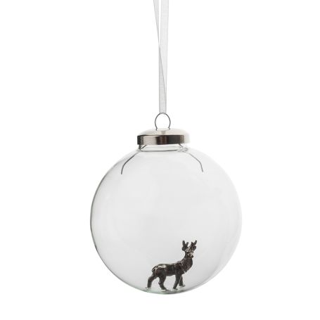 Animal Decoration Single Stag 8cm