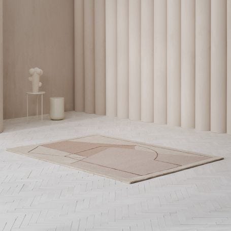 Furbo Rug Rose