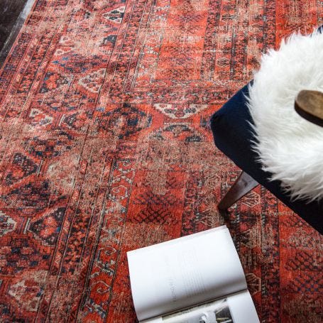 Hadschlu Rug Red